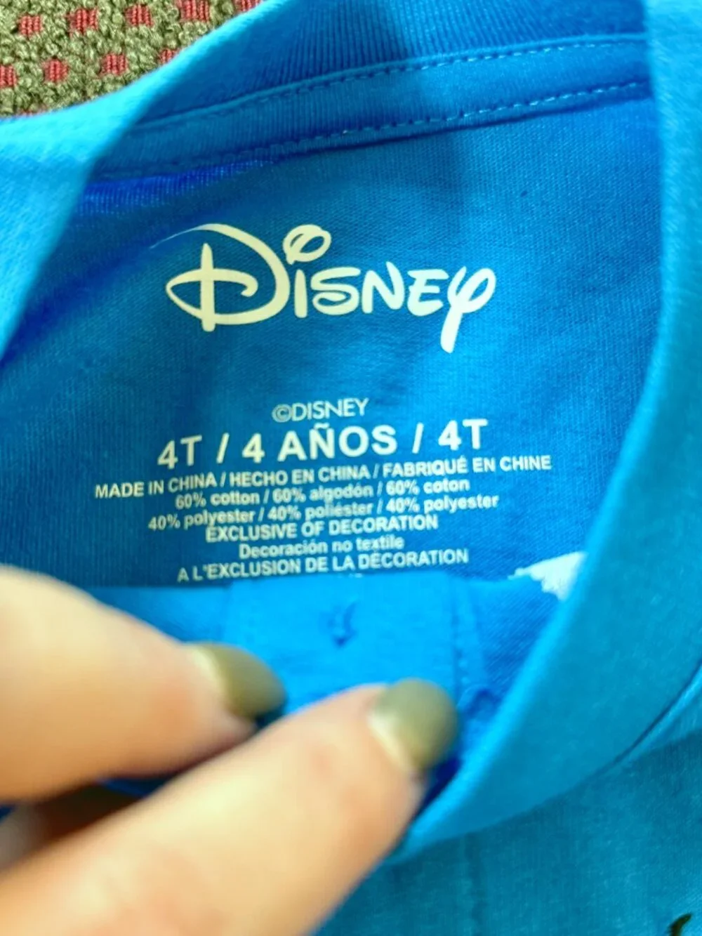 Disney Mickey Mouse Toddler Boys 4T T-Shirt Bundle 4 Shirts Graphic Tees EUC/NWT - Picture 12 of 12